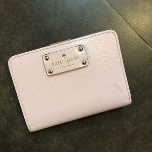 Blush pink KATE ♠️ SPADE wallet.